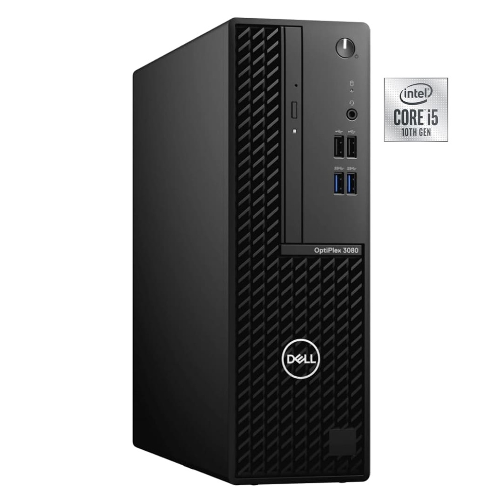 CPU Dell Optiplex 3080 SFF Core I5-10TH Gen 8GB RAM 256GB SSD Seminuevo